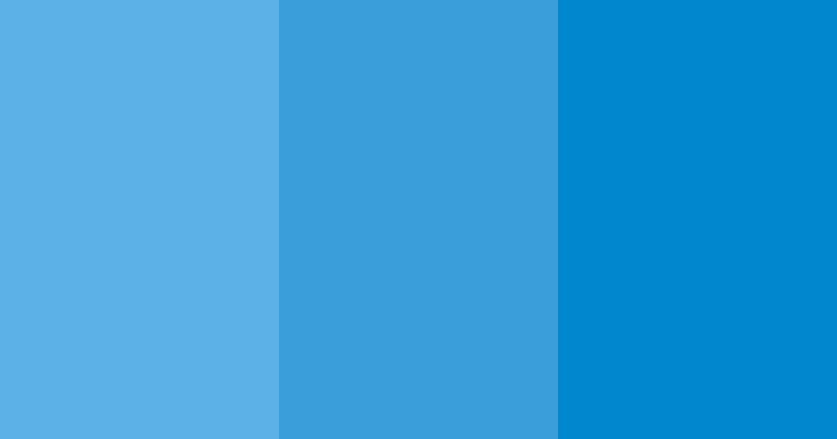 Download aqua harmony color palette PNG image (landscape)