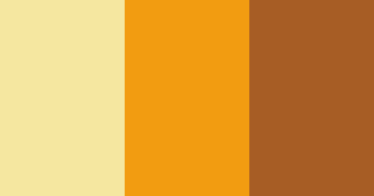 Download golden autumn bliss color palette PNG image (landscape)