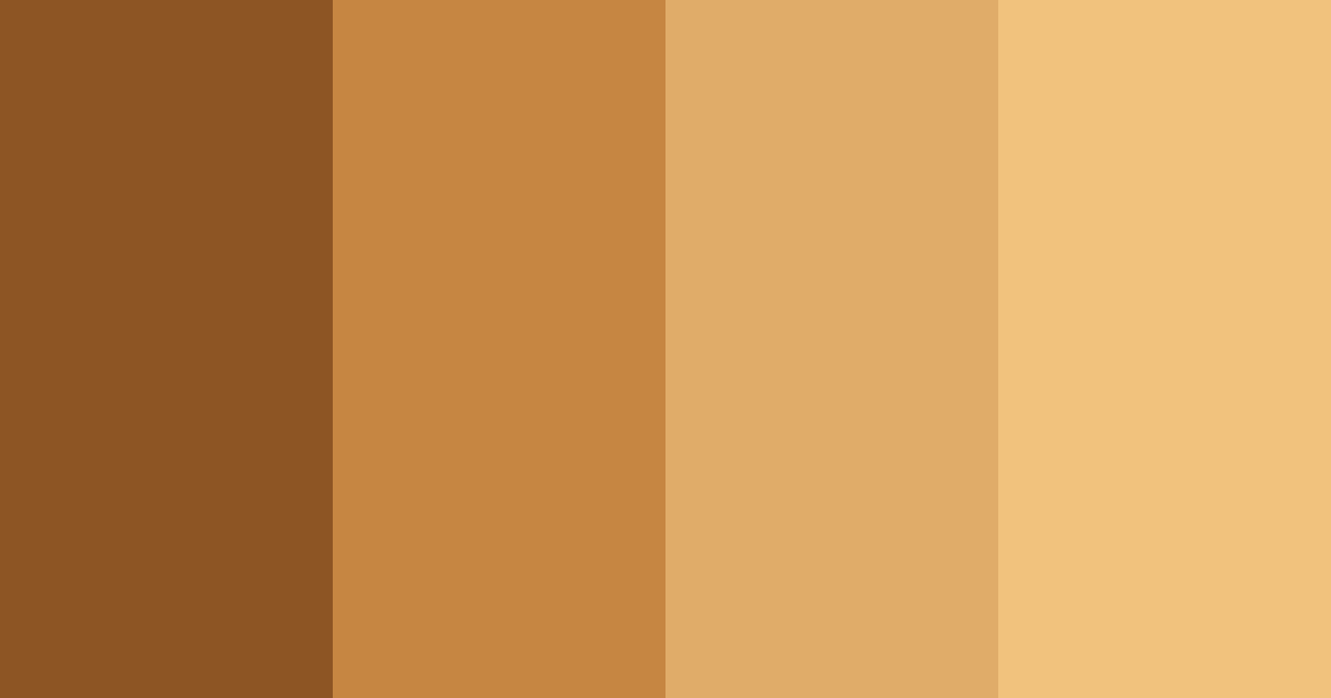 Download autumn chestnut color palette PNG image (landscape)