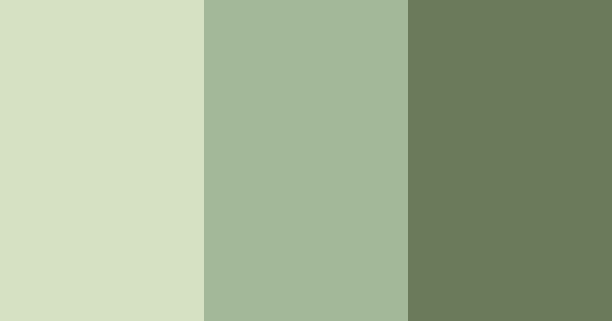 Download muted green color palette PNG image (landscape)