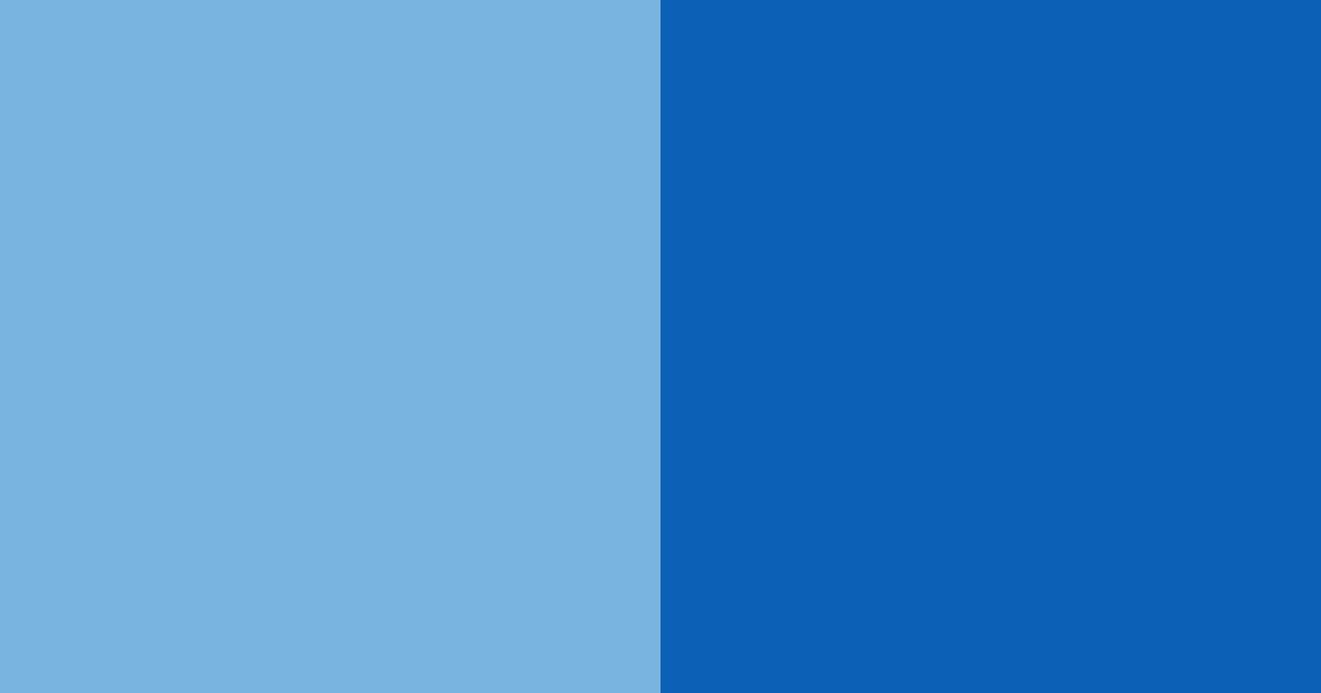 Download blue sky color palette PNG image (landscape)