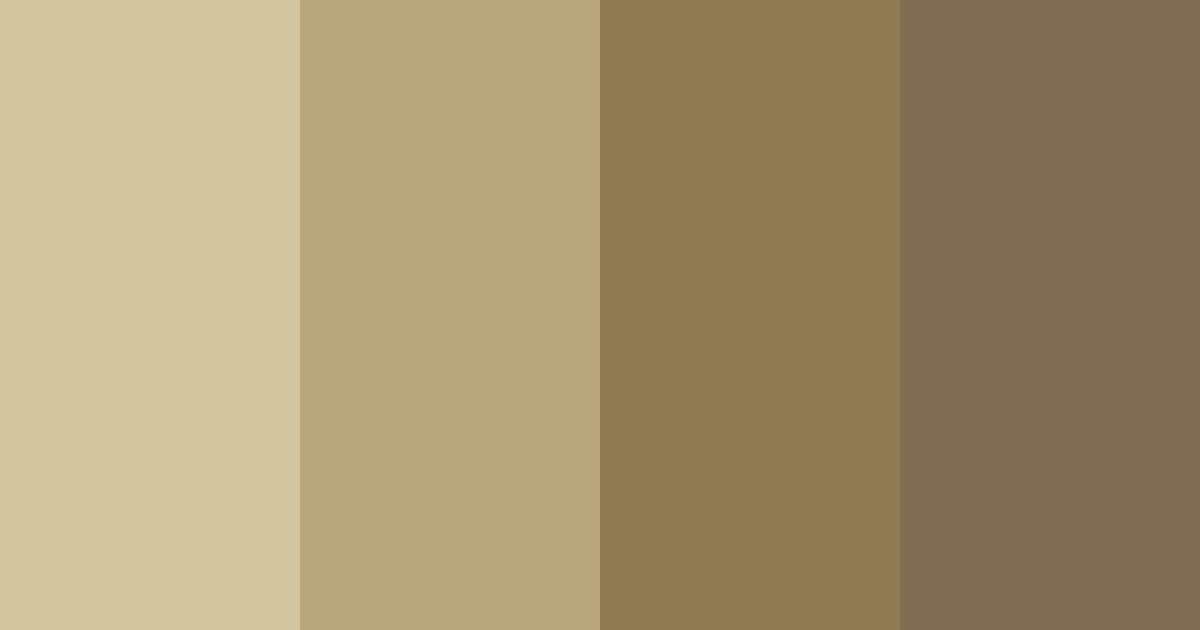 Download earthy elegance color palette PNG image (landscape)