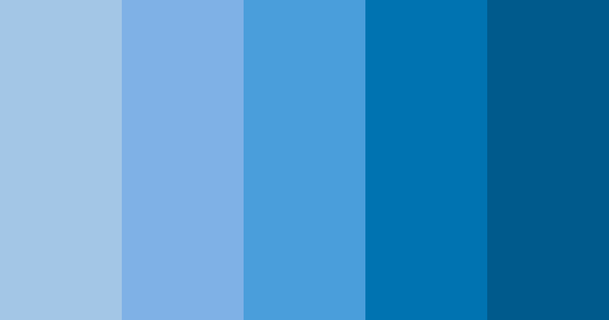 Download azure symphony color palette PNG image (landscape)