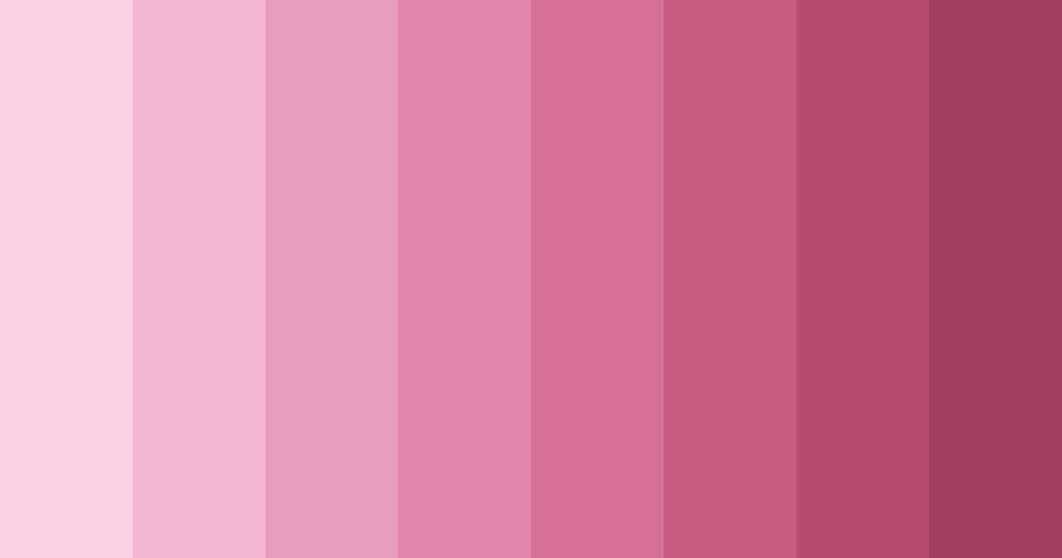 Download pink shades color palette PNG image (landscape)