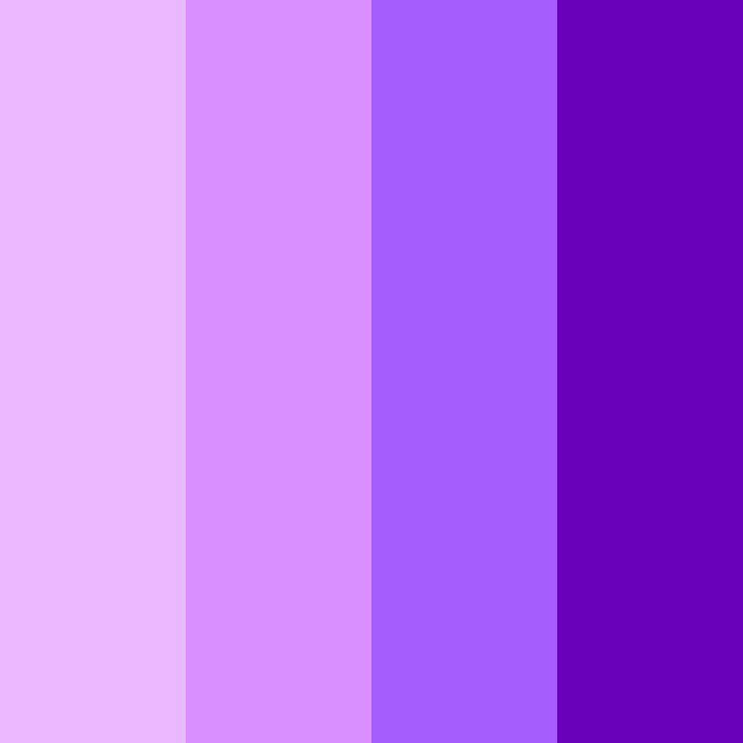 Download purple dream color palette PNG image (square)