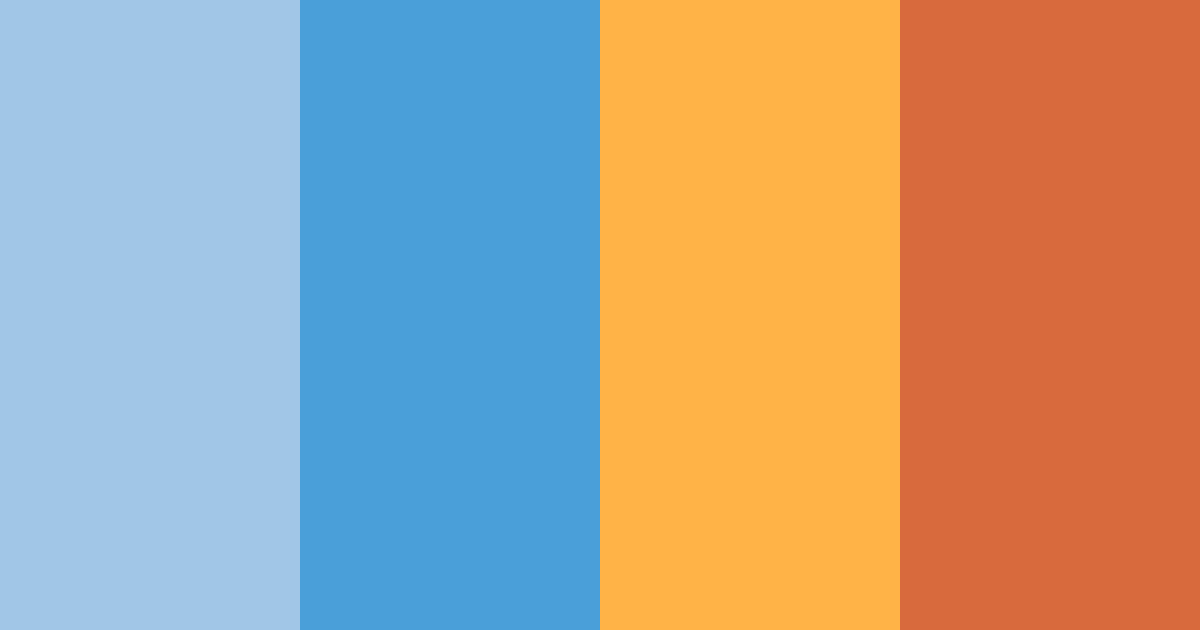 Download ocean sunset dreams color palette PNG image (landscape)