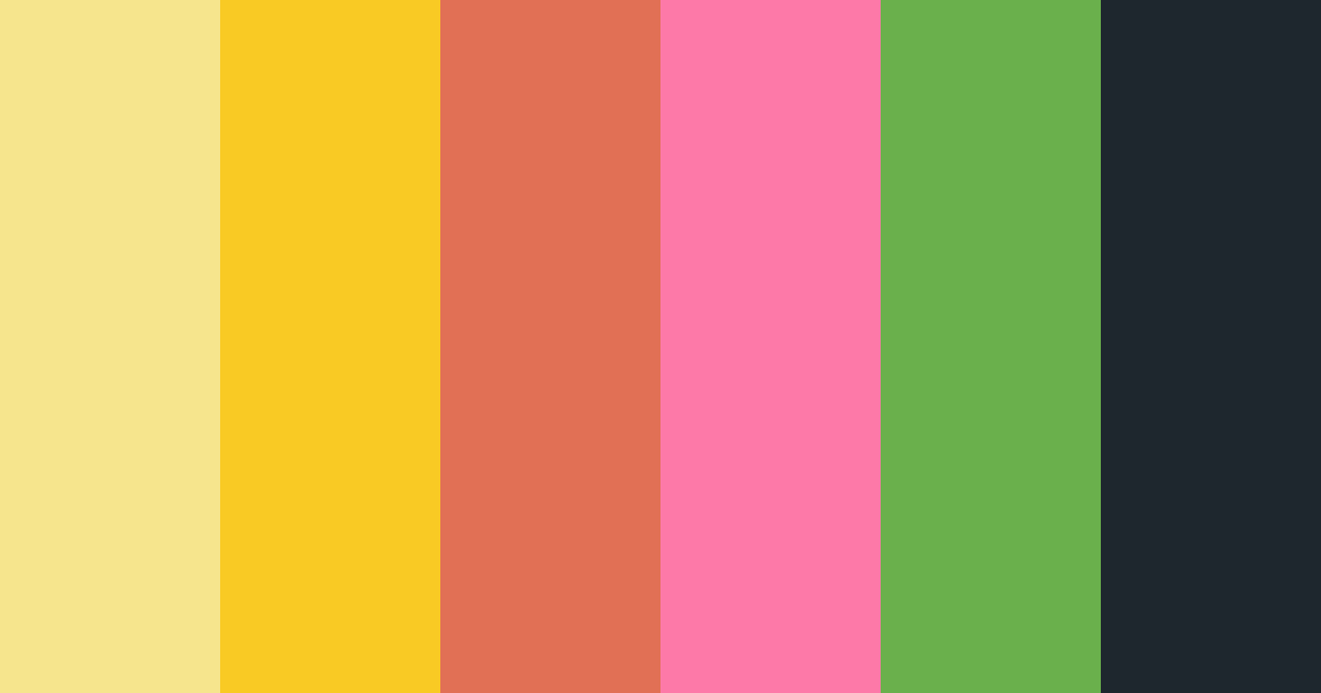 Download sunset garden harmony color palette PNG image (landscape)