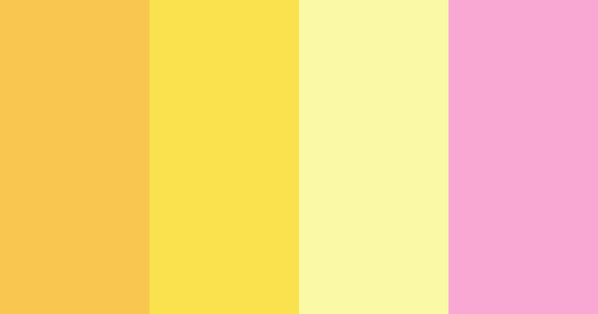 Download sunset sorbet color palette PNG image (landscape)