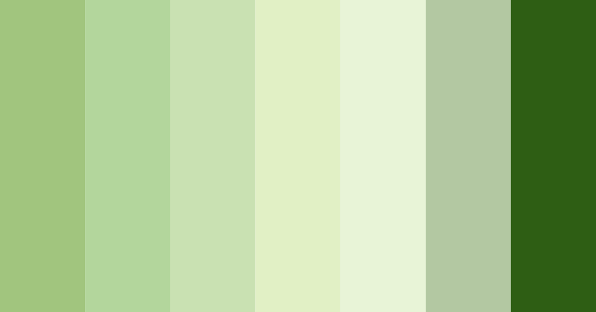 Download emerald meadow color palette PNG image (landscape)