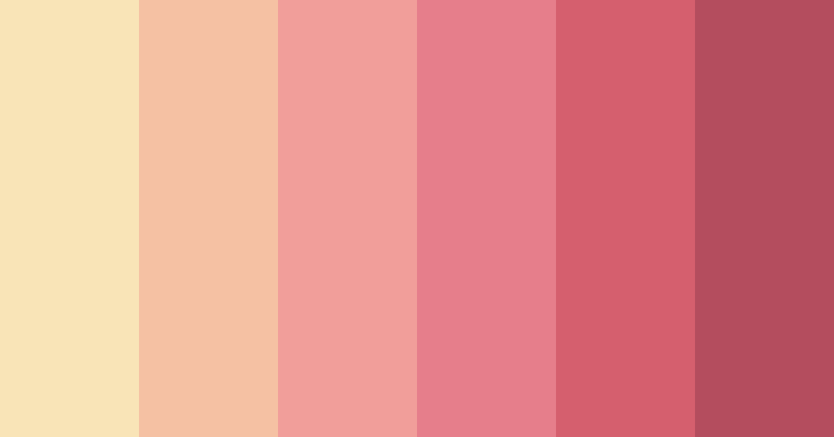 Download pink picnic color palette PNG image (landscape)