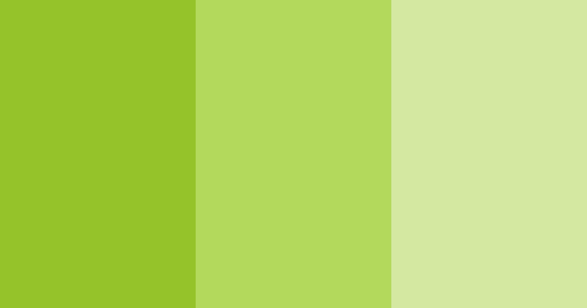 Download luminous greenscape color palette PNG image (landscape)