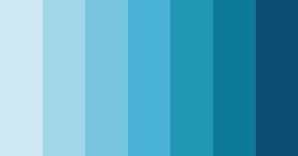 Download cyan circuitry color palette PNG image (landscape)