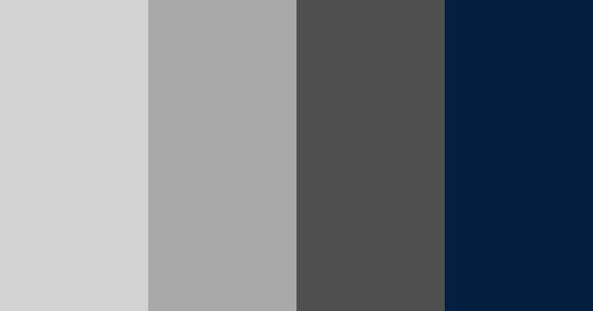 Download shades of grey color palette PNG image (landscape)