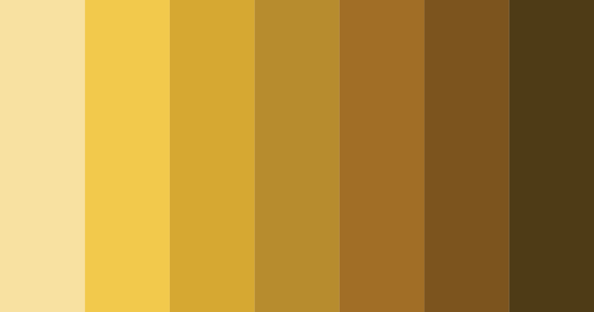 Download golden black color palette PNG image (landscape)