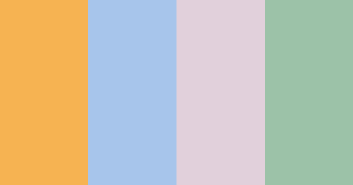 Download sunset beach pastel color palette PNG image (landscape)