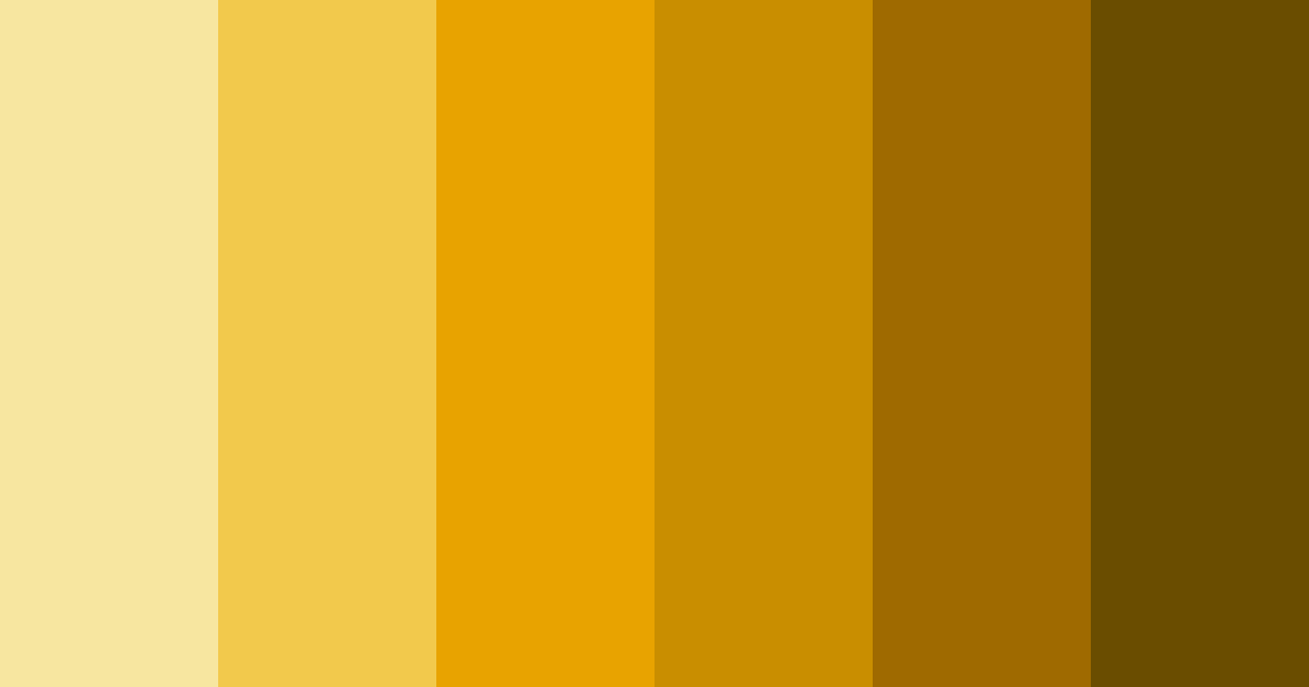 Download golden harvest color palette PNG image (landscape)