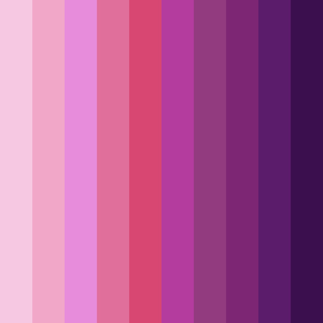 Download neon dreamscape color palette PNG image (square)