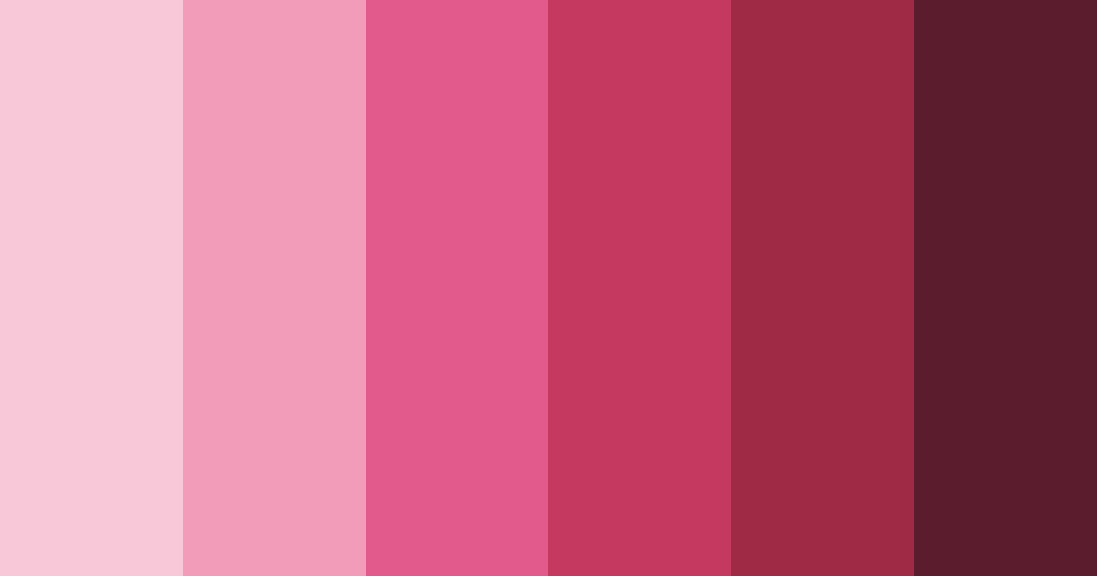 Cherry Blossom Color Palette - Hex Codes & PNG Download