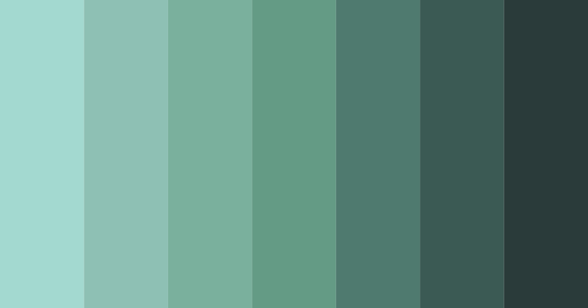 Download oceanic serenity color palette PNG image (landscape)