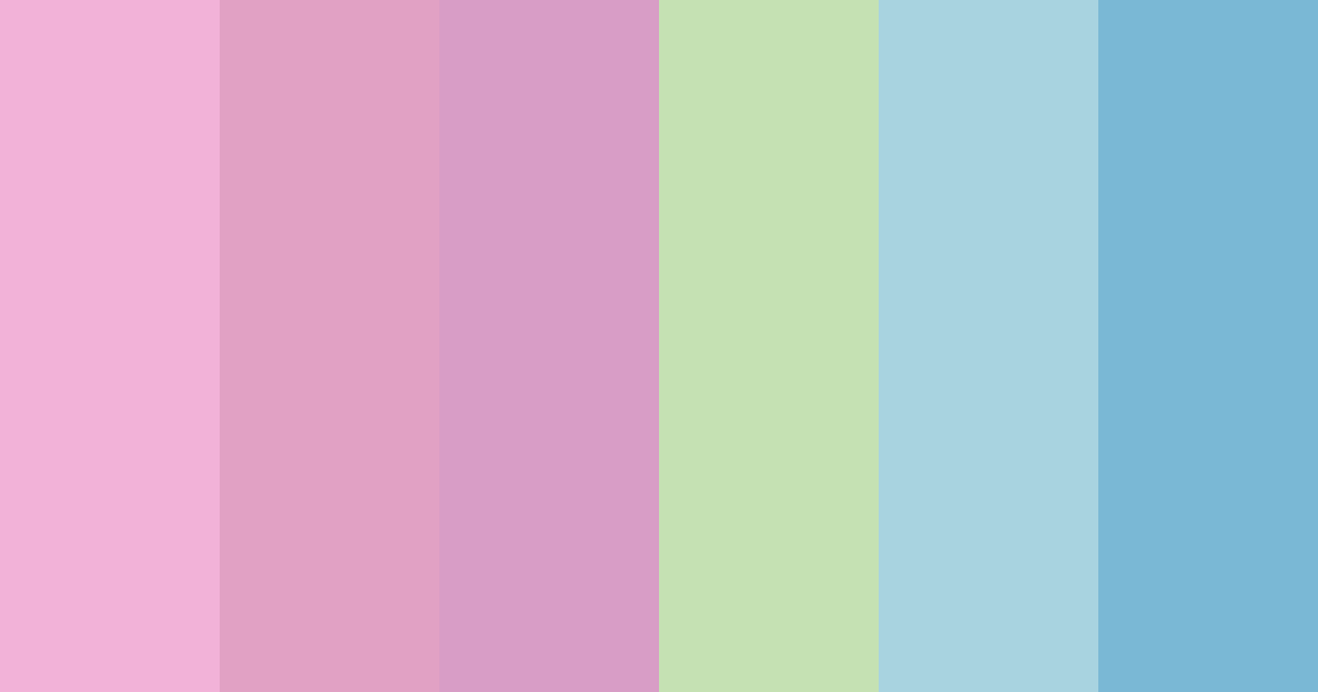 Download soft pink dream color palette PNG image (landscape)