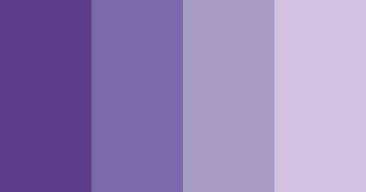 Download lavender comet color palette PNG image (landscape)