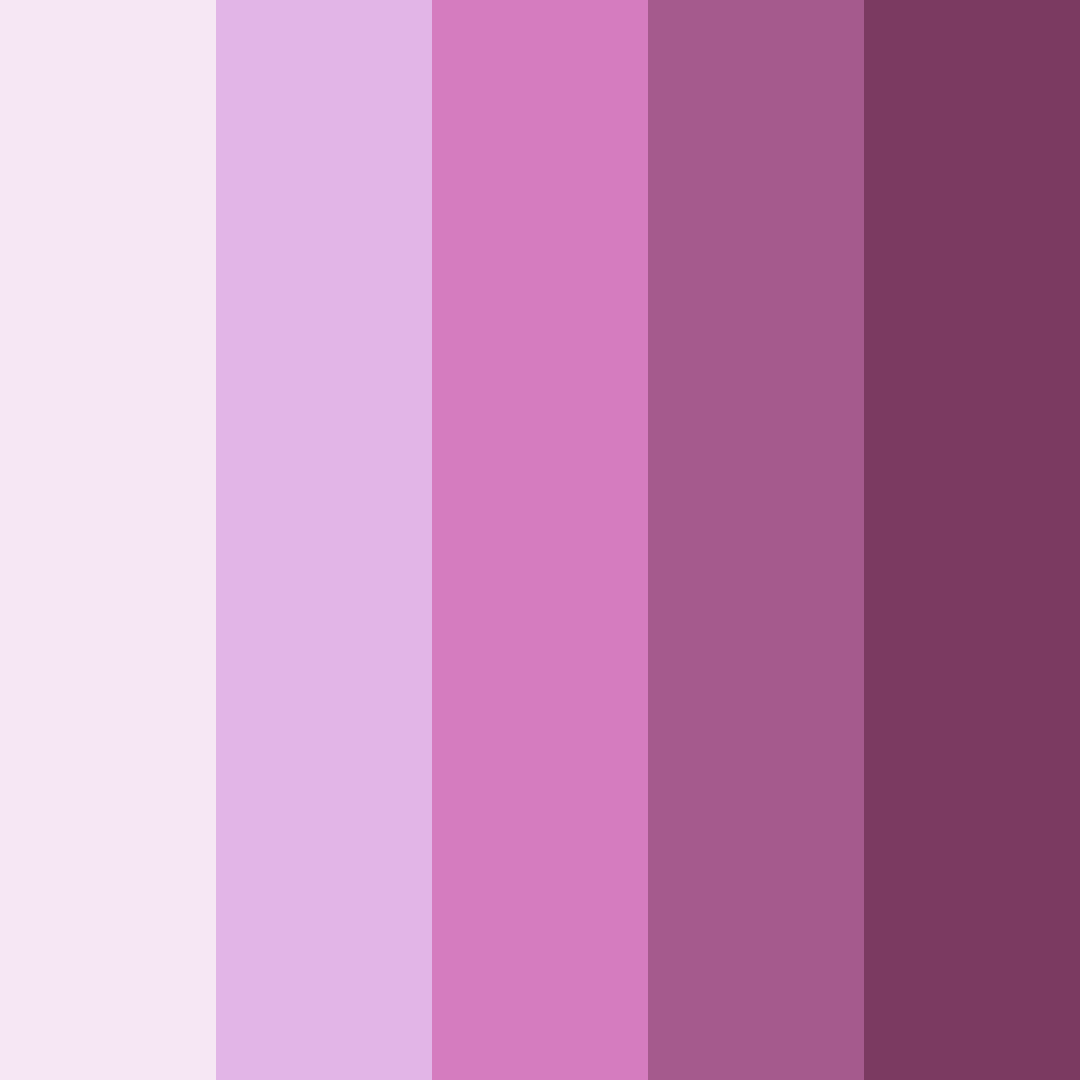 Download blossom dusk color palette PNG image (square)