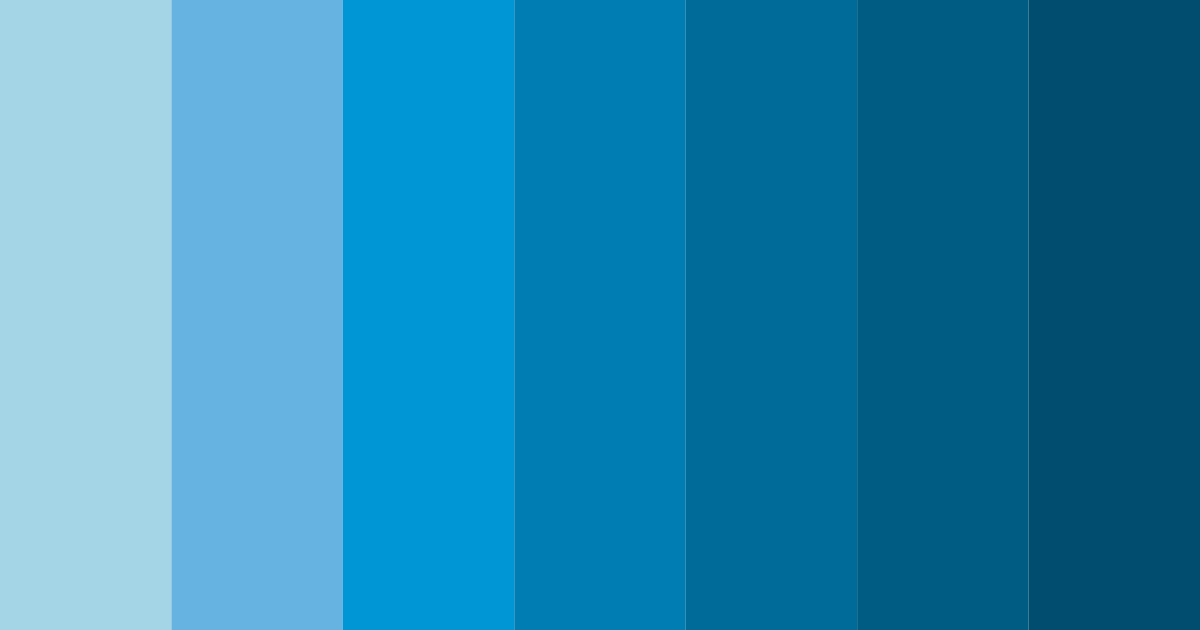 Download azure dreamscape color palette PNG image (landscape)