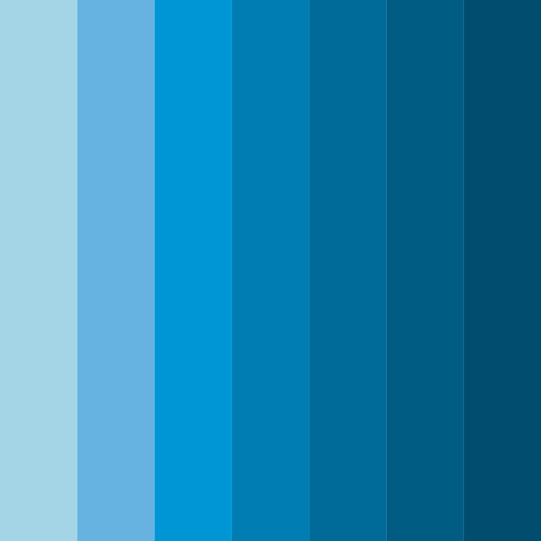 Download azure dreamscape color palette PNG image (square)