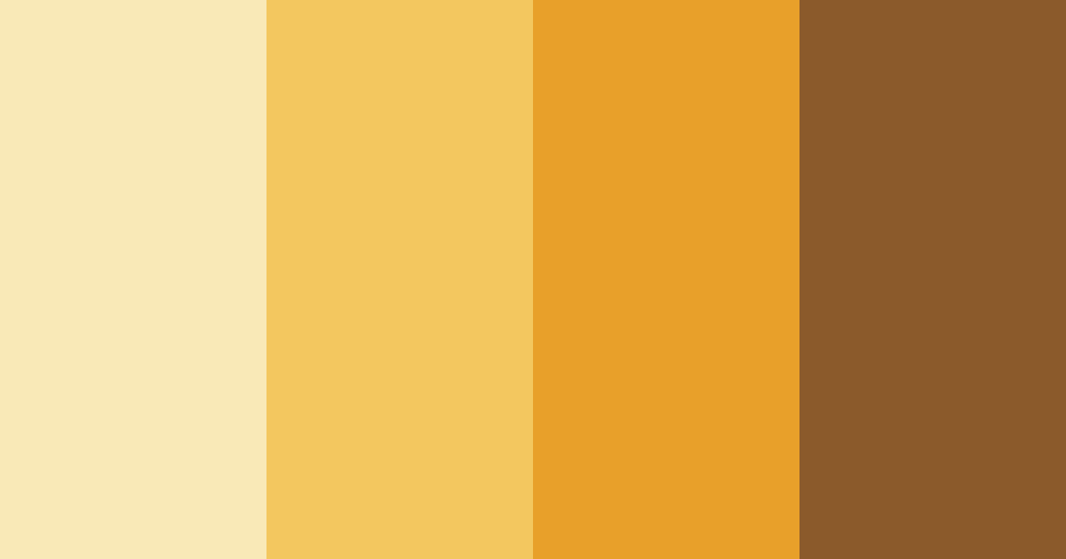 Download golden earth color palette PNG image (landscape)