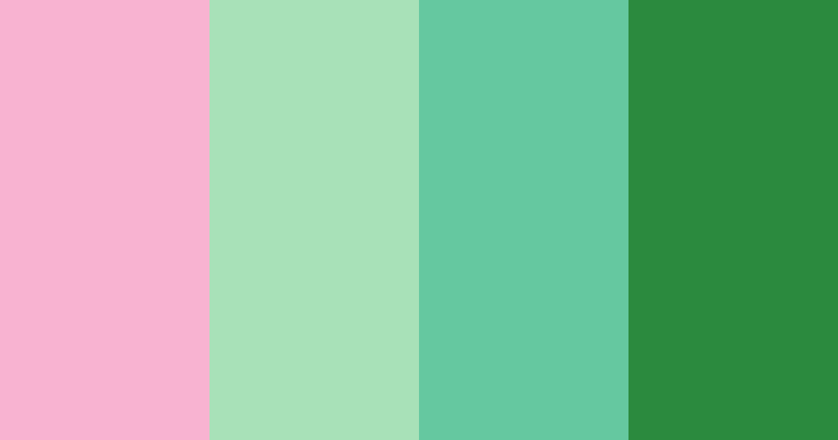 Download blossom grove color palette PNG image (landscape)