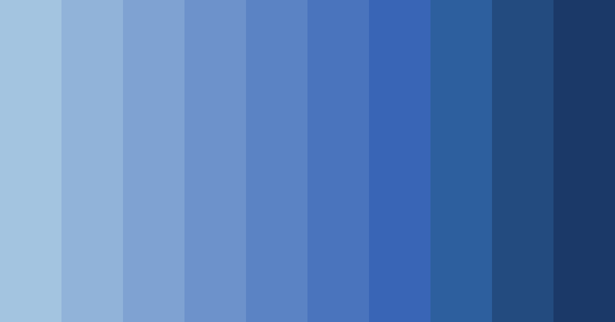 Download serenity in blue color palette PNG image (landscape)