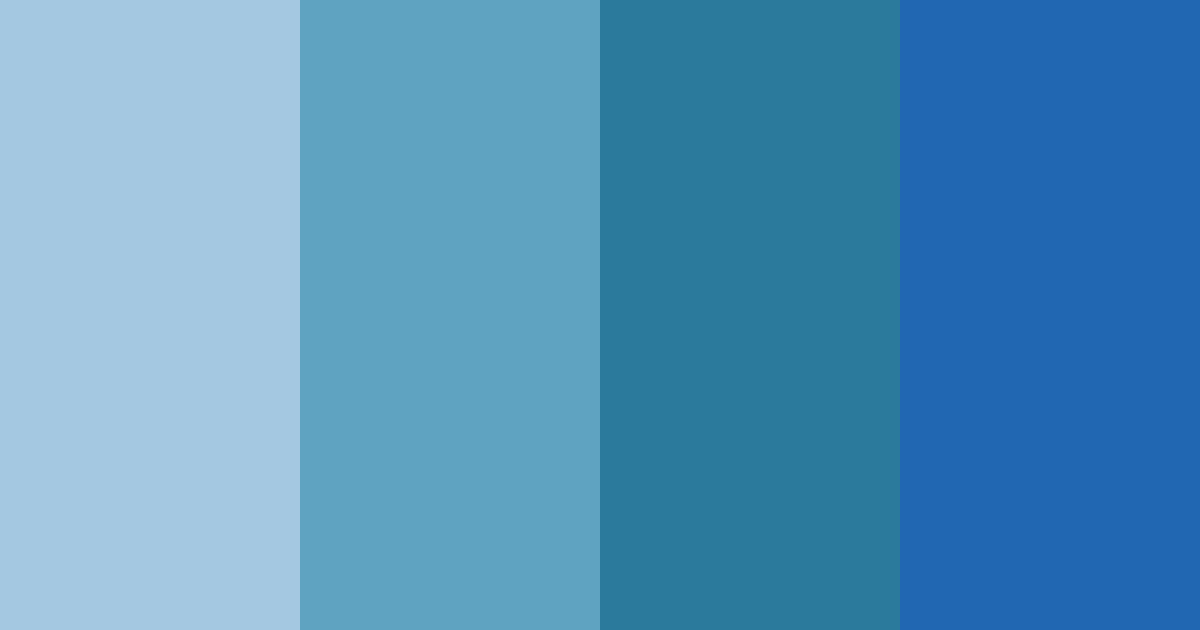 Download oceanic harmony color palette PNG image (landscape)