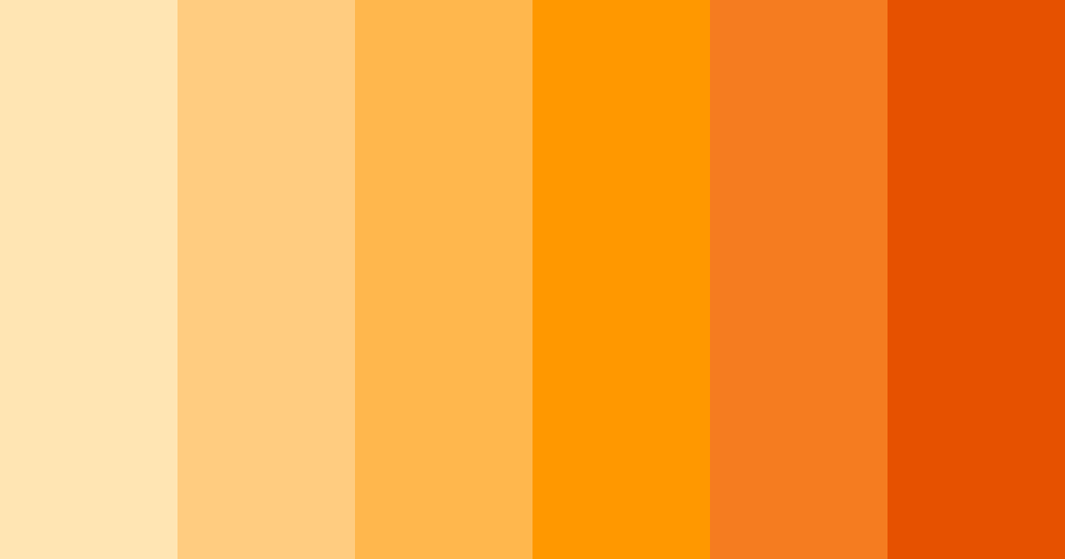 Download citrus sunrise color palette PNG image (landscape)