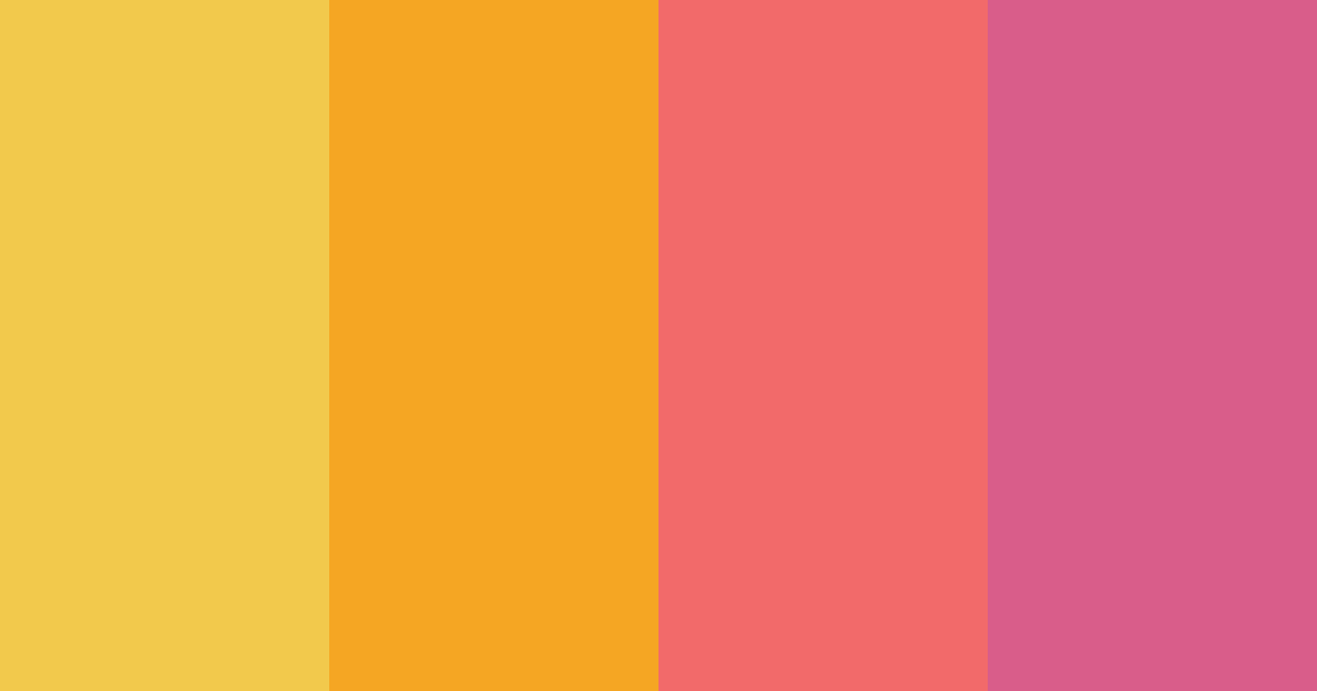 Download yellow future color palette PNG image (landscape)