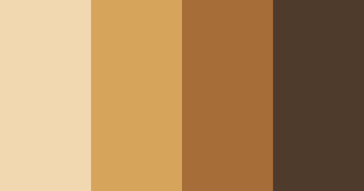 Download brown elegance color palette PNG image (landscape)