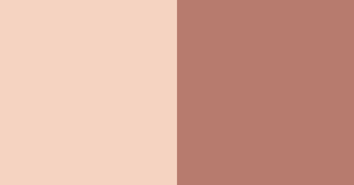 Download peachy shades color palette PNG image (landscape)