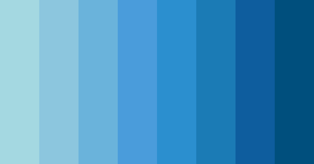 Download sky blue color palette PNG image (landscape)