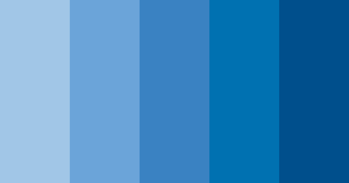 Download oceanic blues color palette PNG image (landscape)