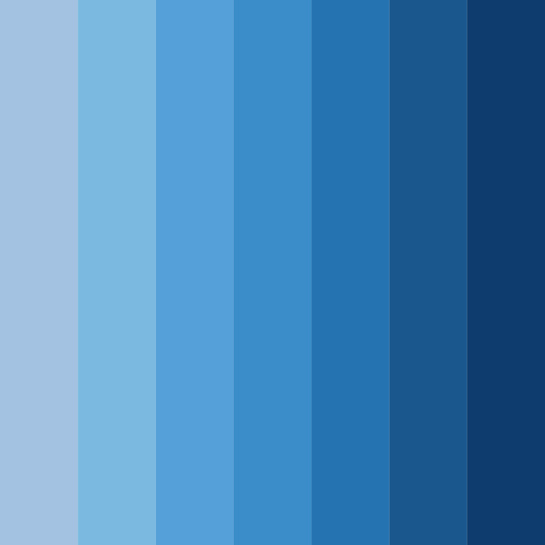 Download light blue color palette PNG image (square)