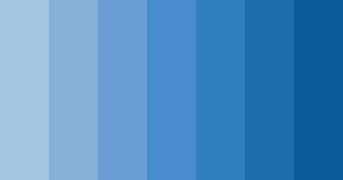 Download light blue color palette PNG image (landscape)