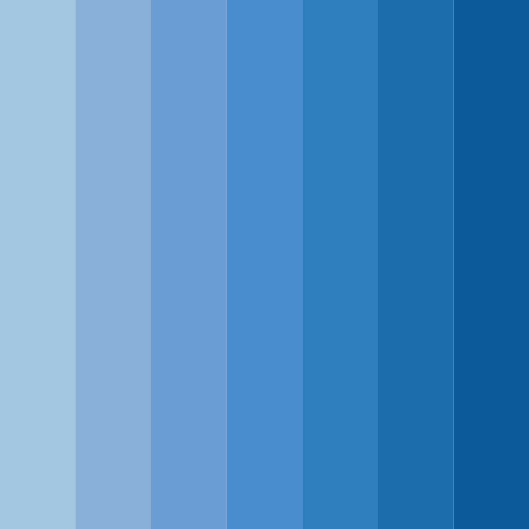 Download light blue color palette PNG image (square)