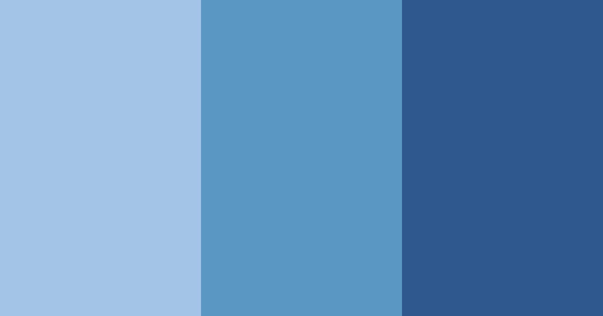 Download blue block color palette PNG image (landscape)