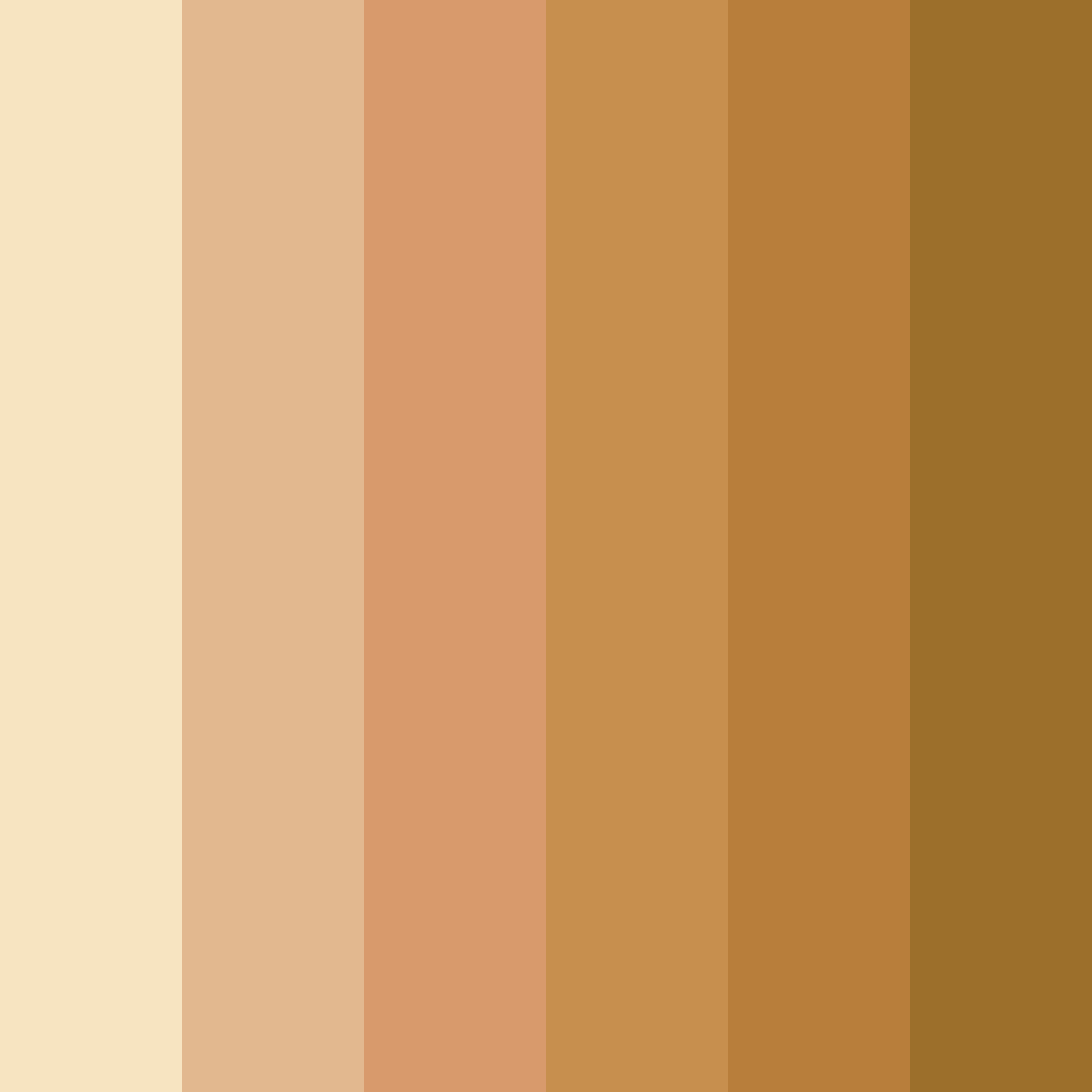 Download sunlit harvest color palette PNG image (square)