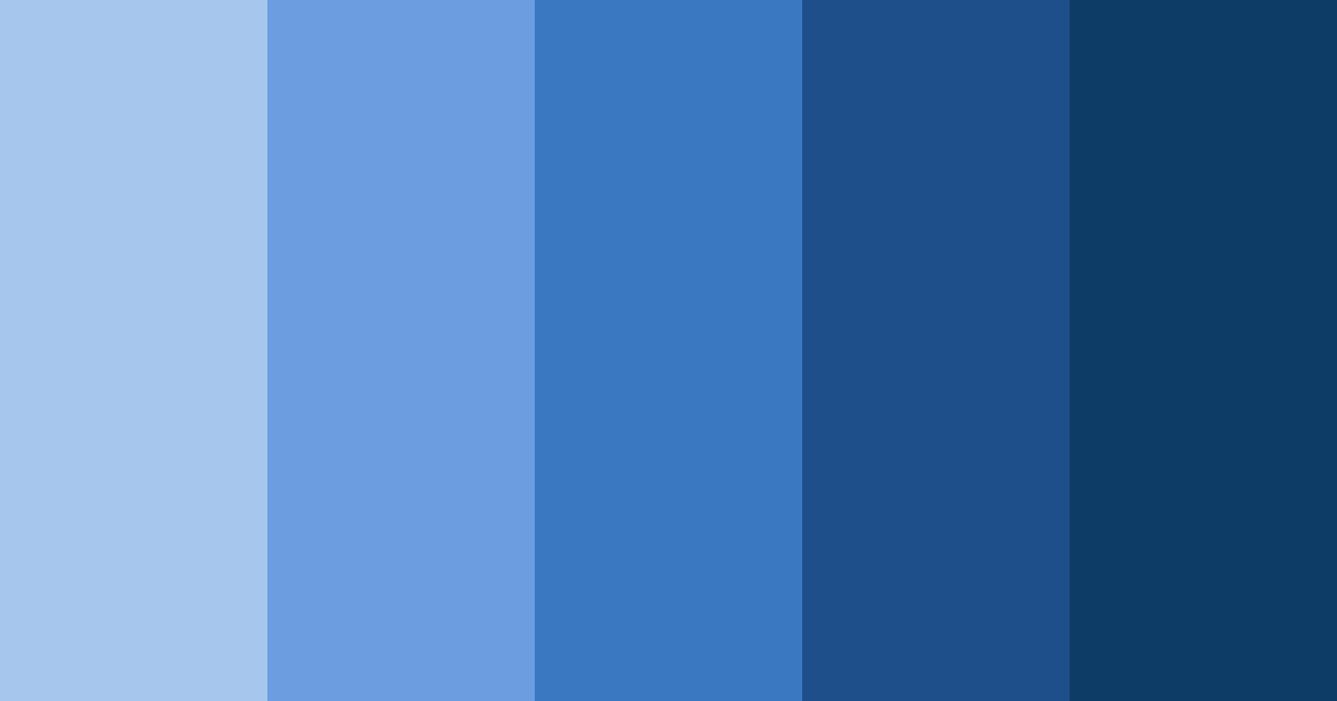 Download inkwell blues color palette PNG image (landscape)