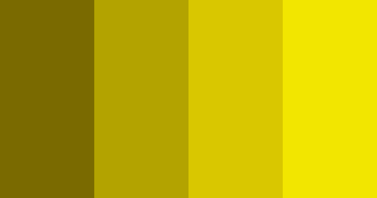 Download shimmering yellow color palette PNG image (landscape)
