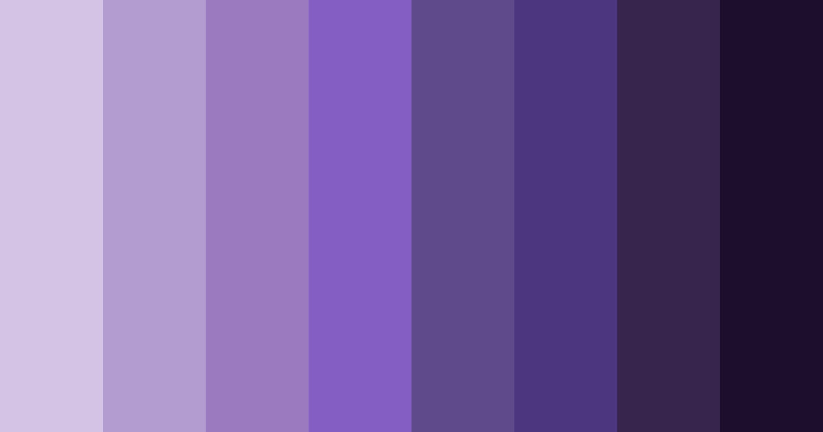 Download twilight reverie color palette PNG image (landscape)