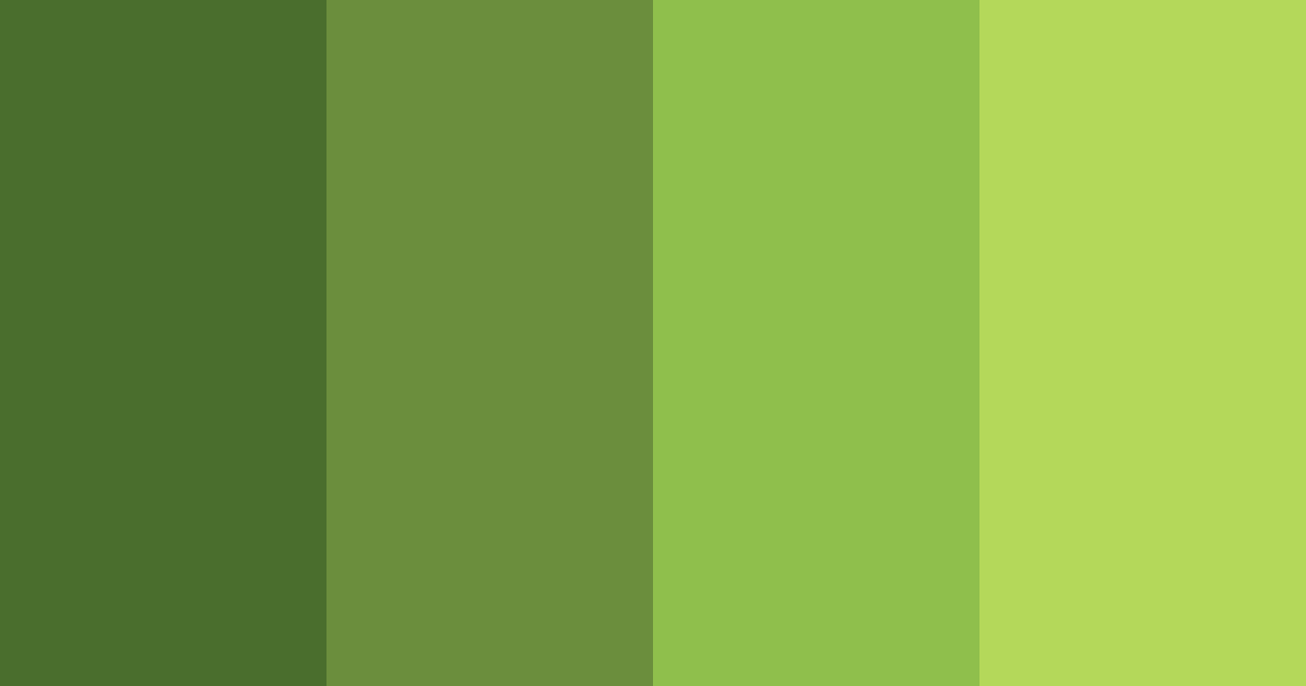 Download muted chartreuse vintage color palette PNG image (landscape)