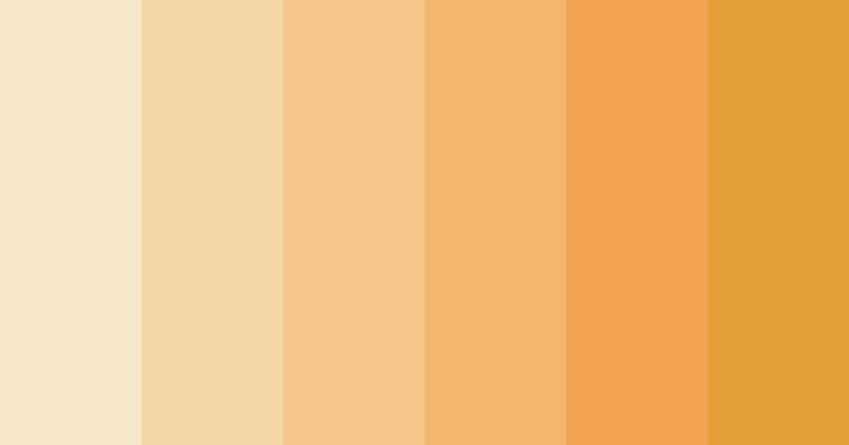 Download playful sunshine color palette PNG image (landscape)