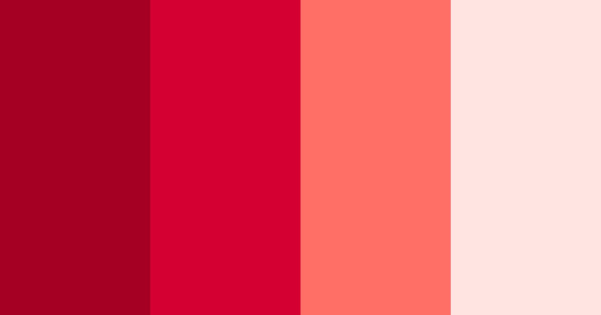 Download scarlet solar color palette PNG image (landscape)