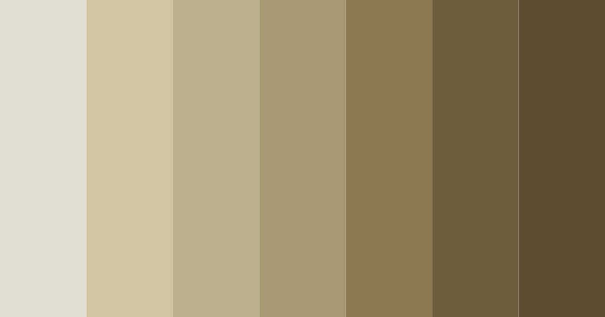 Download earthy elegance color palette PNG image (landscape)